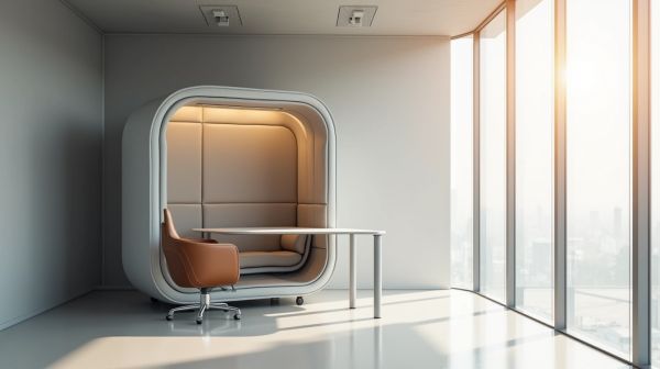 Optimisez votre espace de travail avec une cabine acoustique bureau